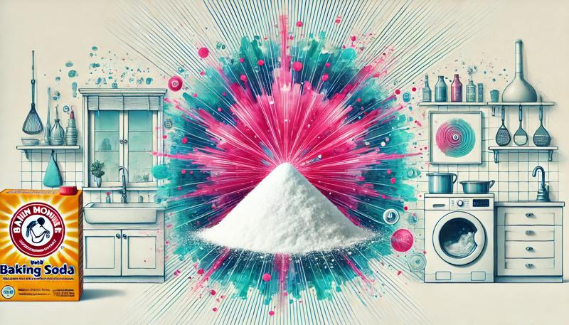 베이킹소다, 그냥 세제 대체제가 아니에요 - 생활 전반을 바꾸는 친환경 만능템!