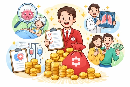 우체국 암보험 암진단금 지급 기준 설명1