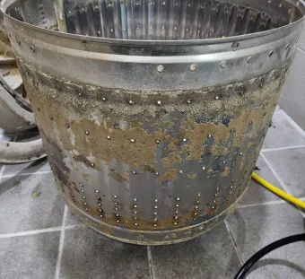 세탁기 통청소 과탄산소다와 뜨거운물 사용 통돌이 드럼 차이_7