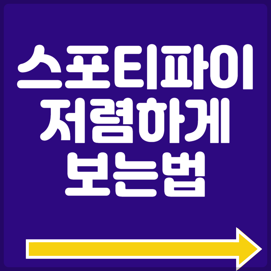 스포티파이 프리미엄 스포티파이 요금제 할인