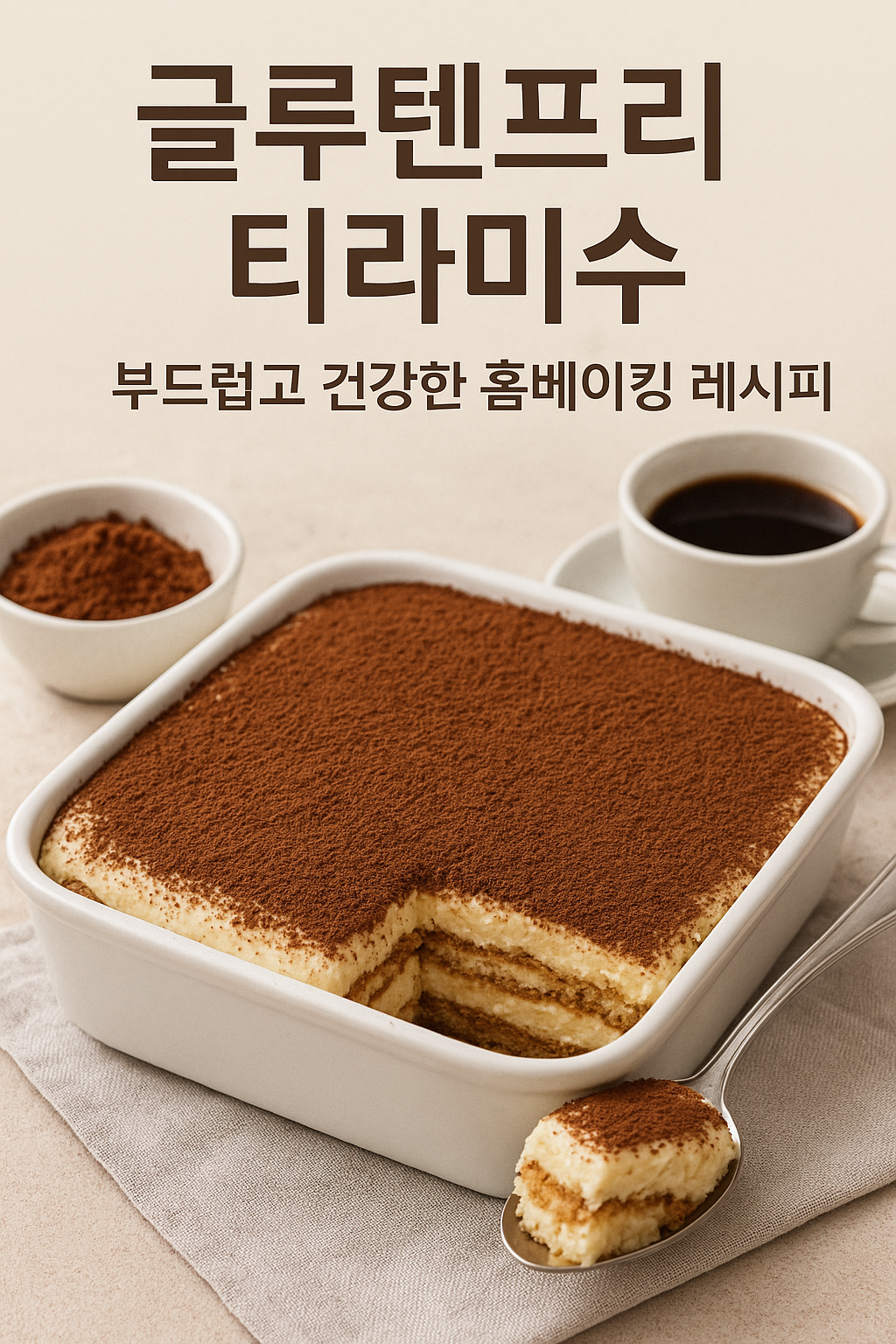 글루텐프리 티라미수