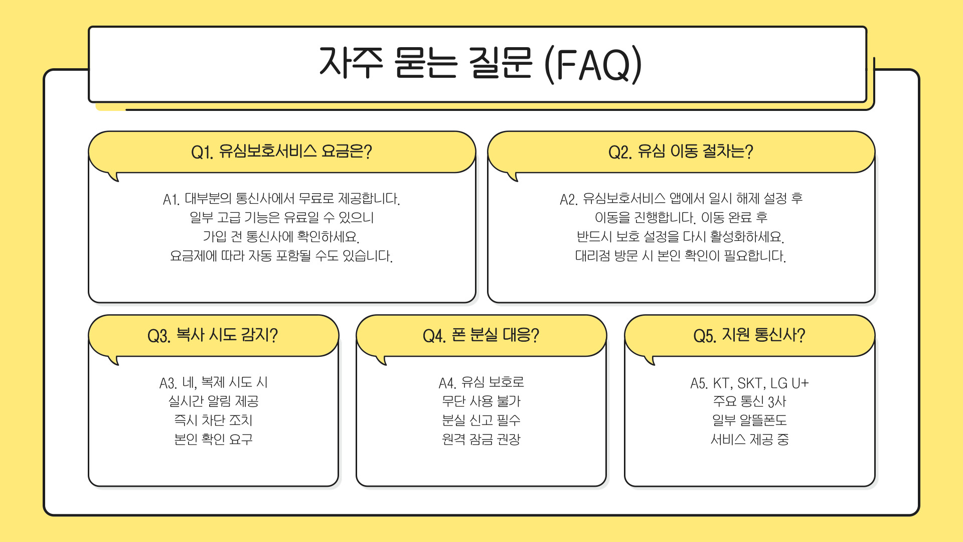 유심보호서비스 가입