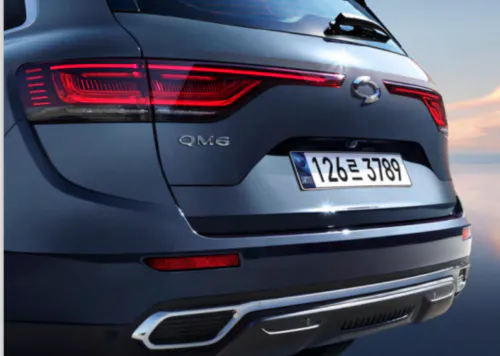 더뉴QM6 측후면 디자인