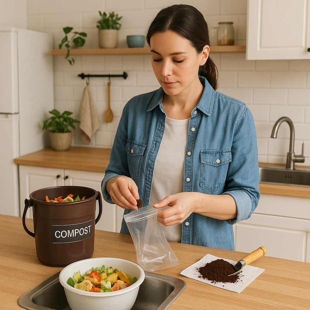 냄새 없는 음식물 쓰레기 처리 방법