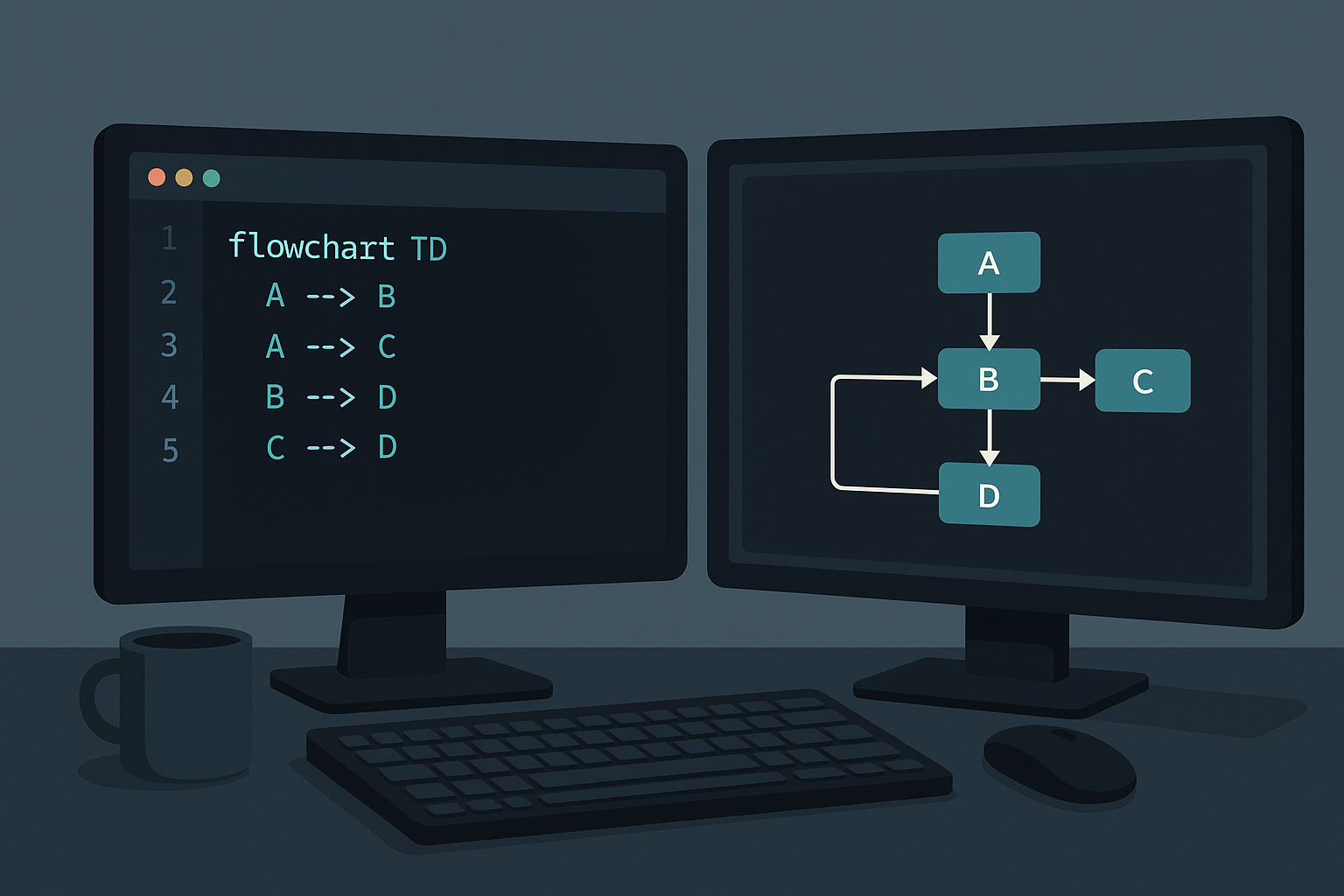 Mermaid로 아키텍처 다이어그램 자동화하기: 마크다운으로 그리는 효율적인 아키텍처 문서
