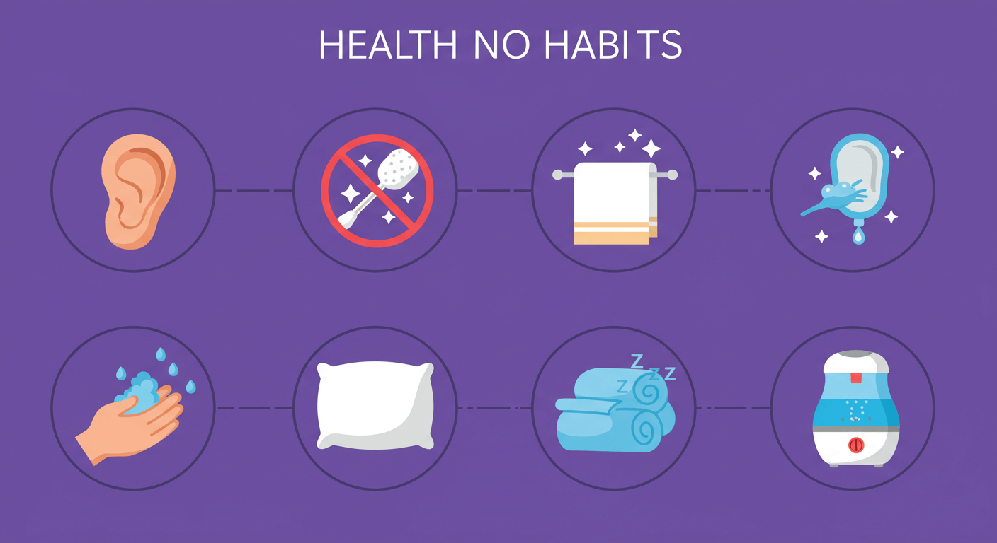 일상 속 귀관리 생활습관