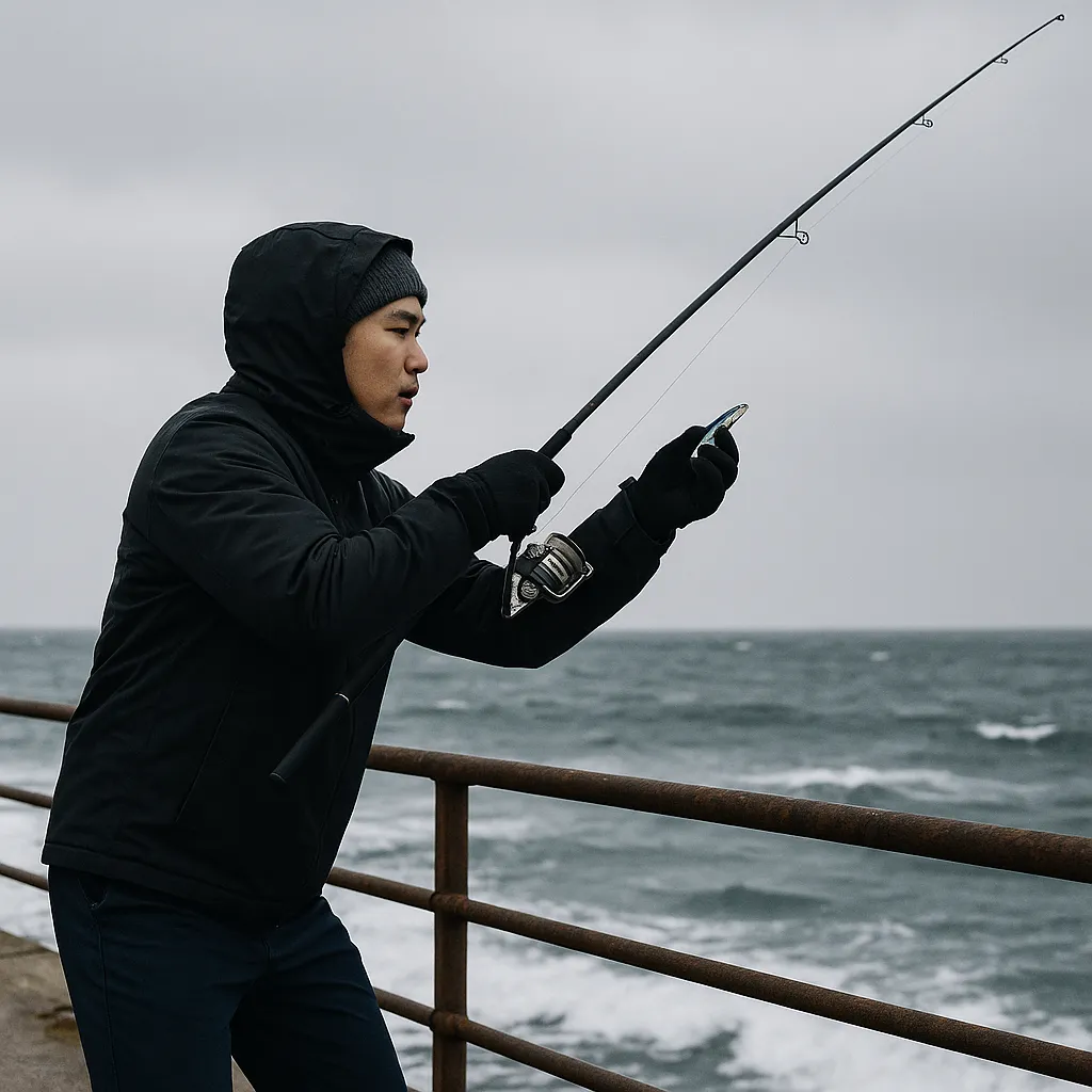 고등어 루어낚시 채비 정보 이미지