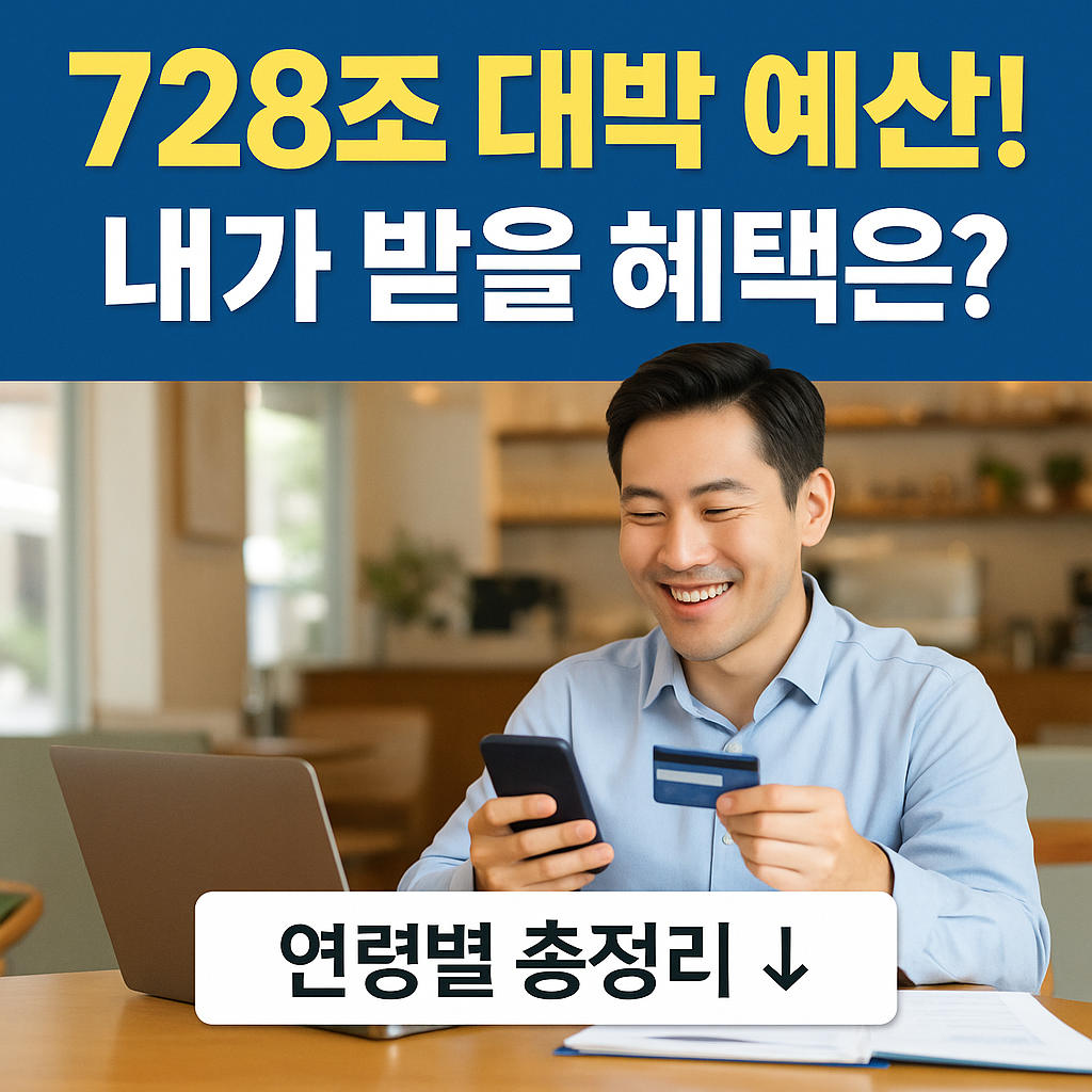 이재명 정부 첫 예산안, 당신이 놓치면 안 될 혜택들 ( 출처 : 정책브리핑)