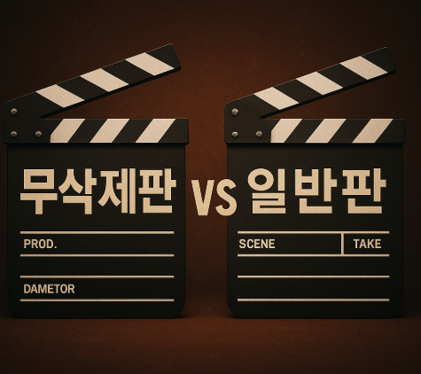 무삭제판 영화와 일반영화