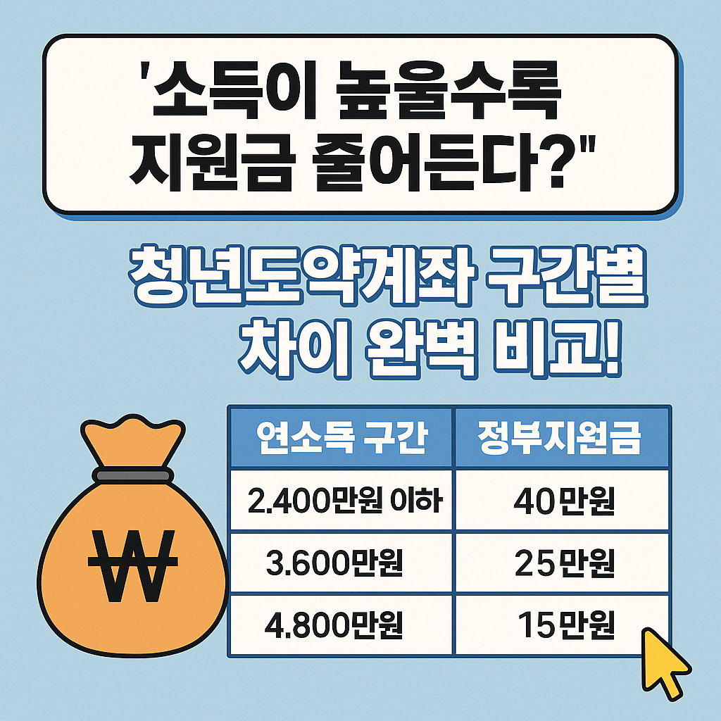 청년도약계좌 실수령액 시뮬레이션 결과 이미지