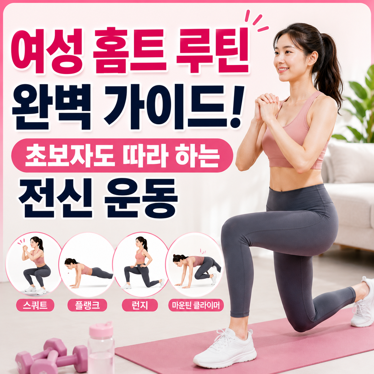 여성 홈트