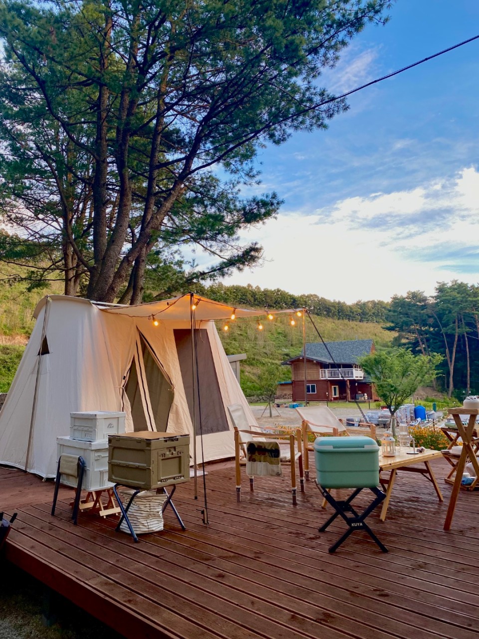 구름품은캠핑장-전경