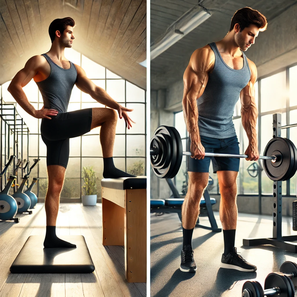 필라테스 및 헬스 이미지