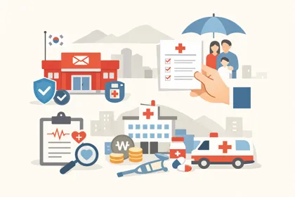 우체국 실손보험 가입조건과 보장 범위를 비교하는 장면7