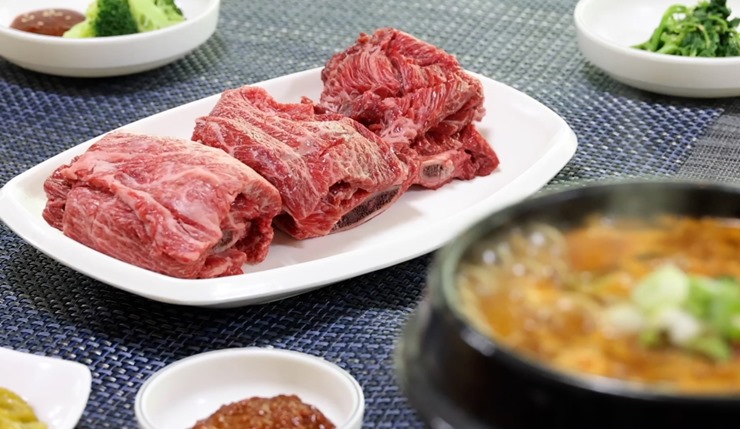 소갈비-된장찌개