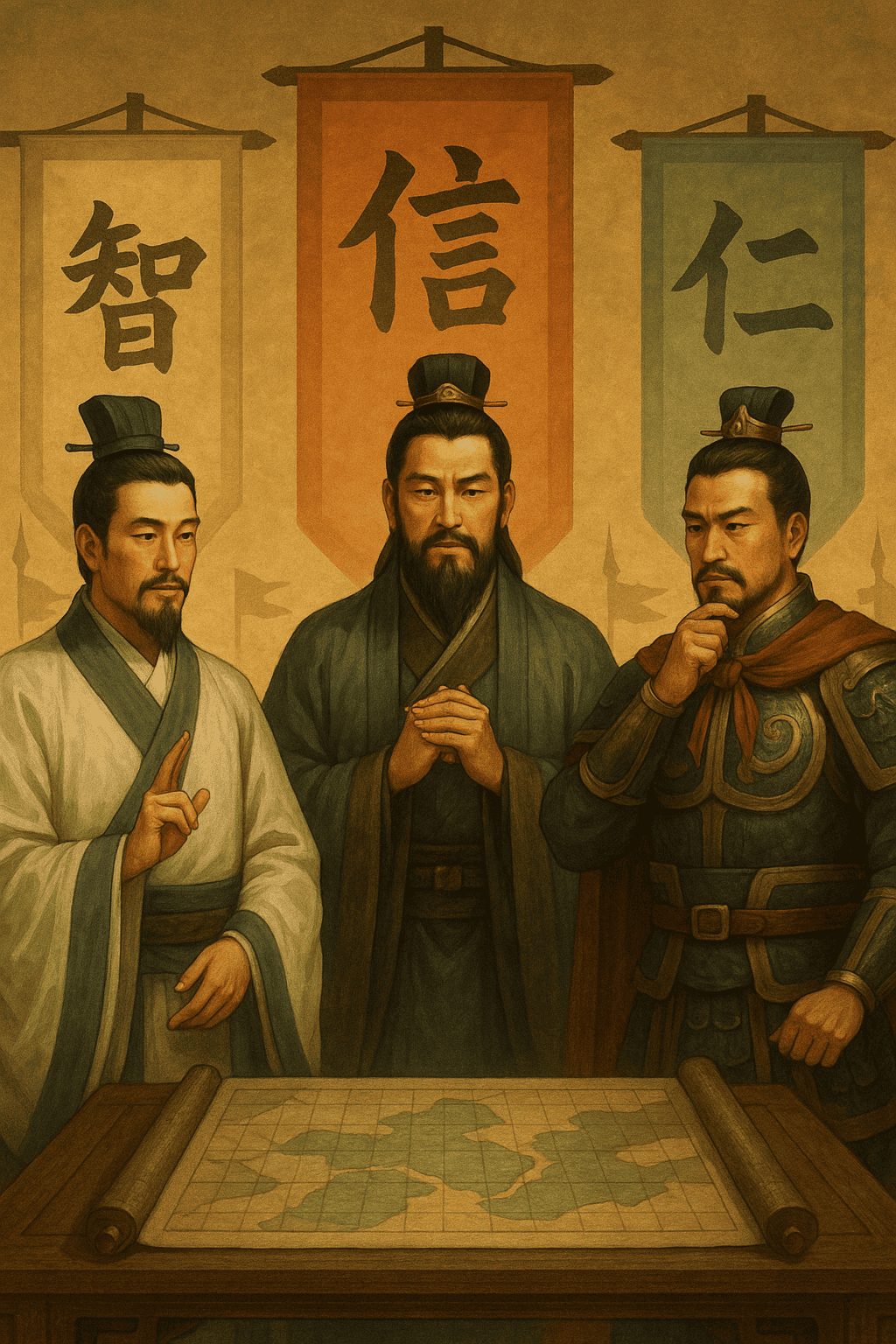 삼국지 리더십으로 유명한 3인