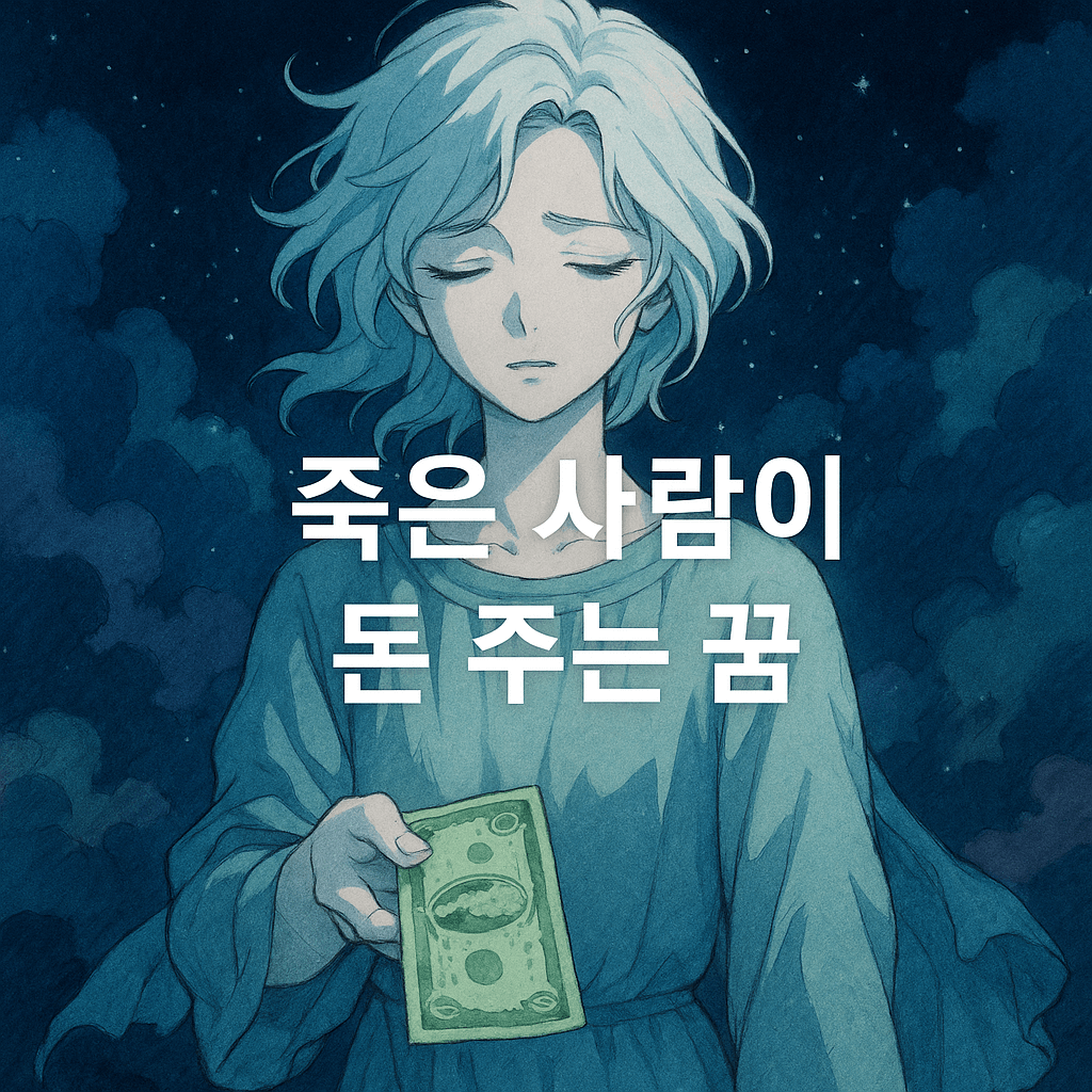죽은 사람이 돈 주는 꿈 해몽