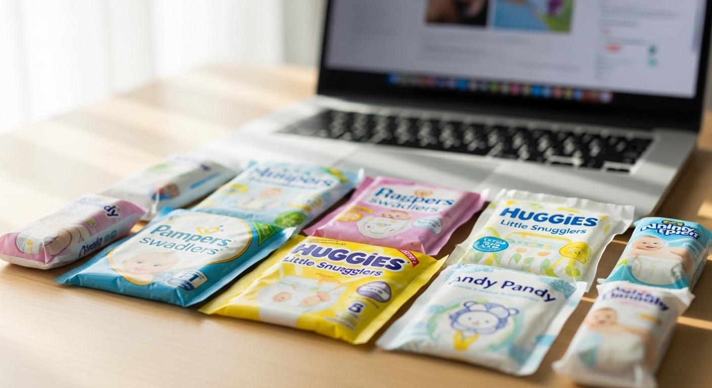 기저귀 샘플팩