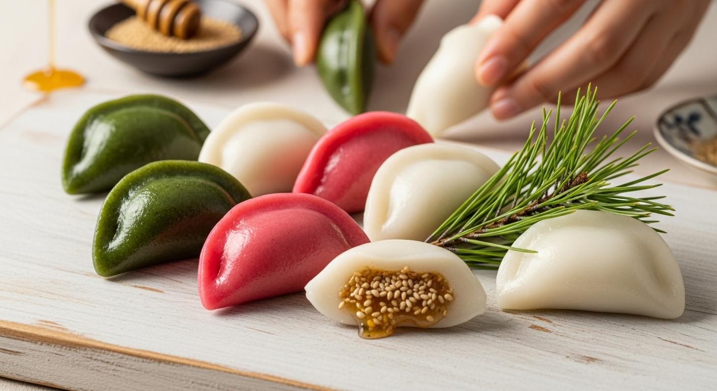 송편 맛있게 찌는법