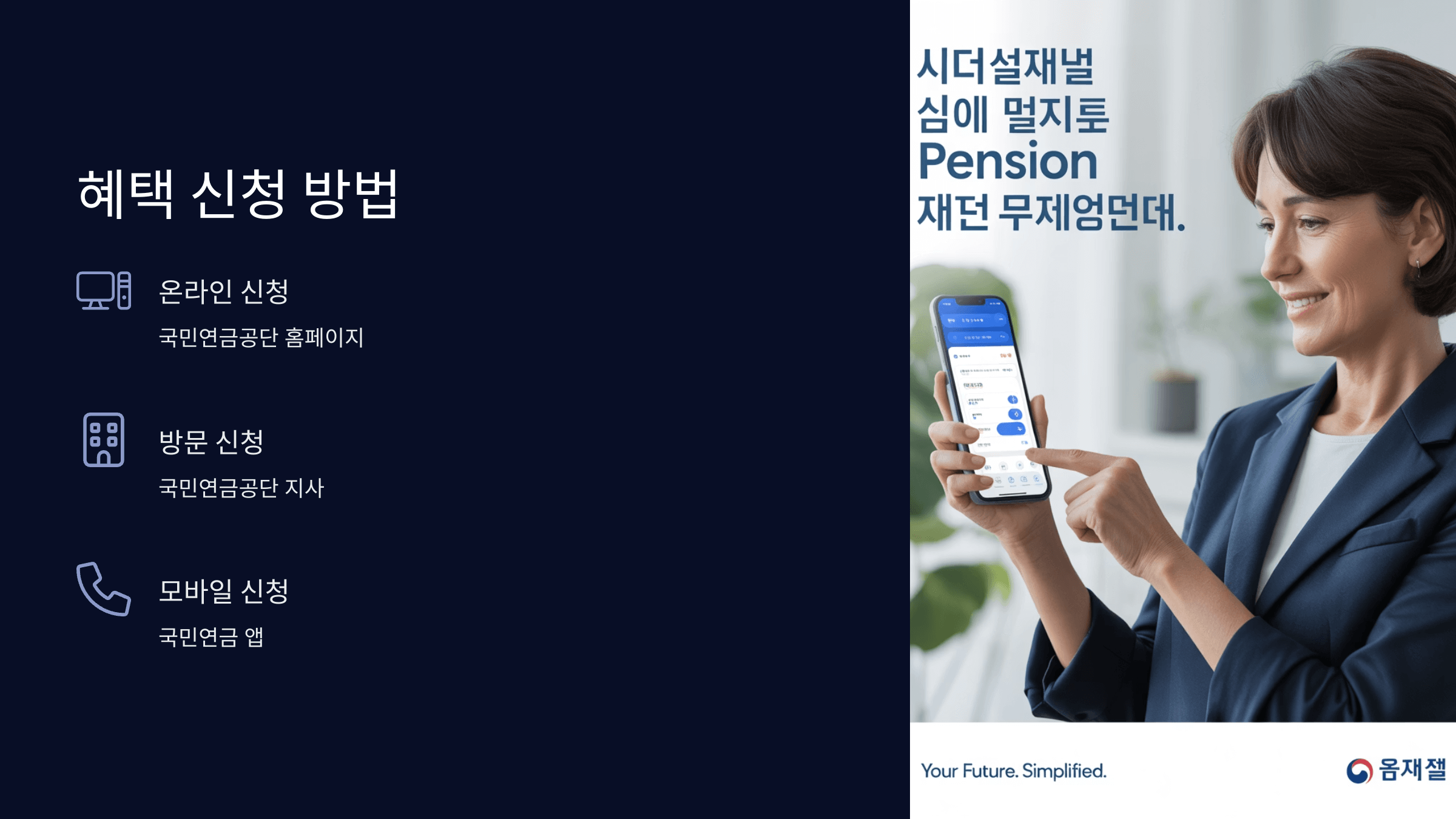 각종 혜택 신청방법과 절차