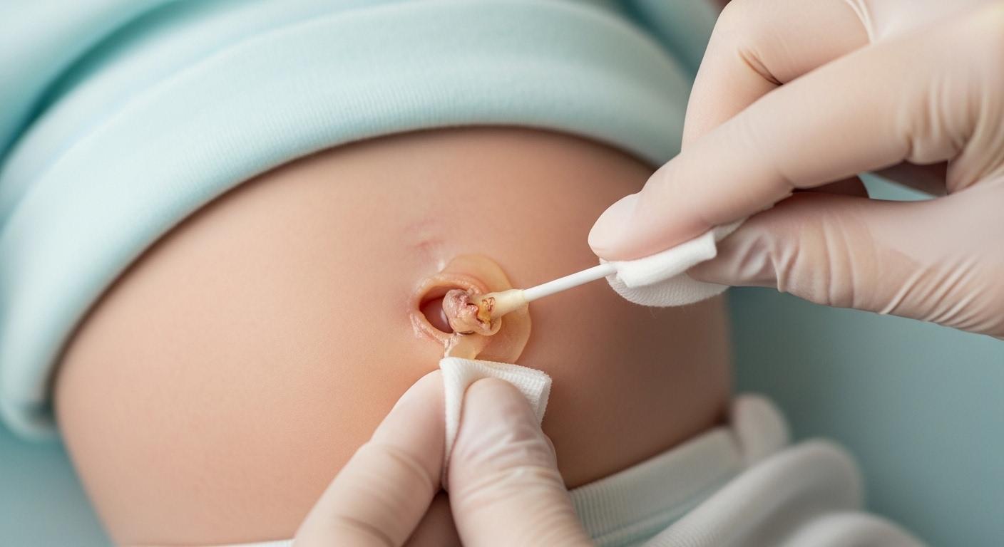 신생아 배꼽소독