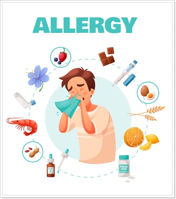 뜻밖의 불청객 알레르기의 통합적 이해와 주요 증상별 특징 및 관리법 조사