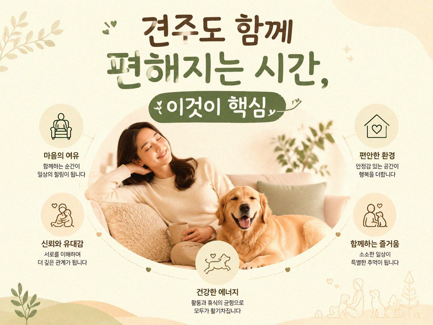 반려동물 산책 친구가 생기면 뭐가 달라질까