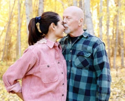 브루스 윌리스와 아내 엠마