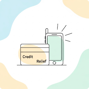 소상공인 부담경감 크레딧 신청방법(사용처) 이미지