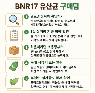 bnr17-유산균-가격비교-20206-최저가-구매팁