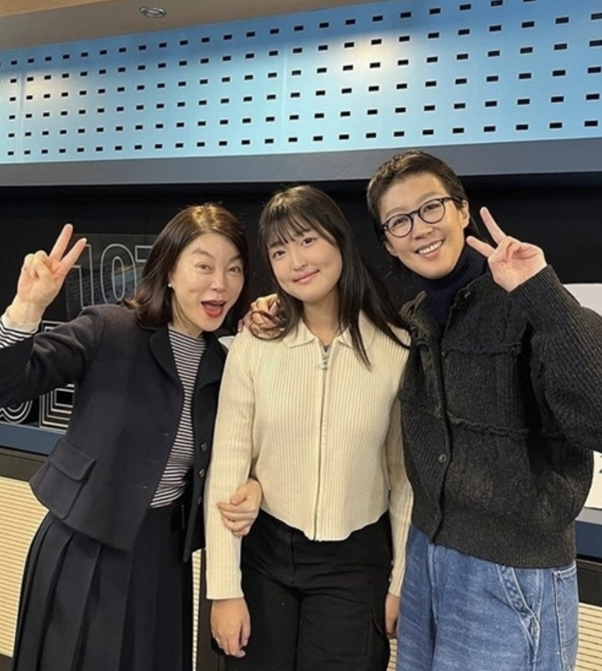 홍진경 딸 라엘 최화정 함께 있는 모습