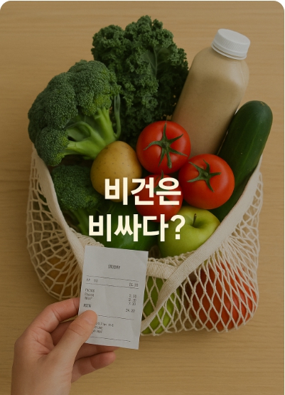 비건 식단이 더 비싸다는 편견, 진짜일까? 경제성과 실전 절약 팁 정리