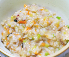 참치죽 만들기