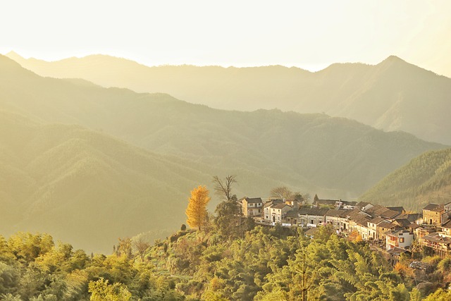황산 마을