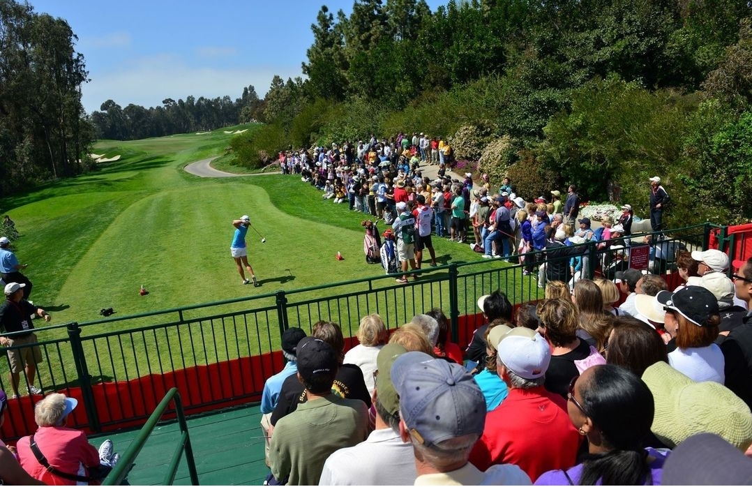 아비아라 golf club에서 개최된 2021 기아 클래식의 한 장면