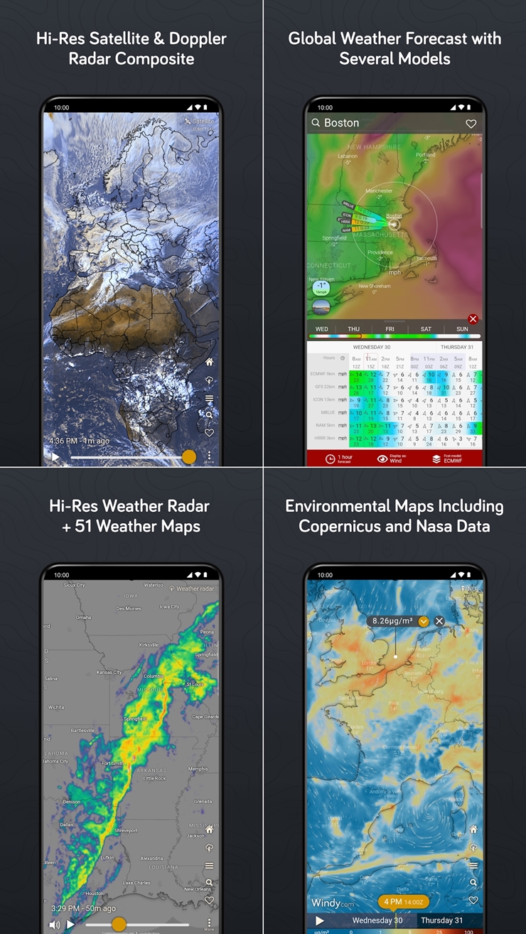 Windy.com - 바람, 파도 및 태풍 예보