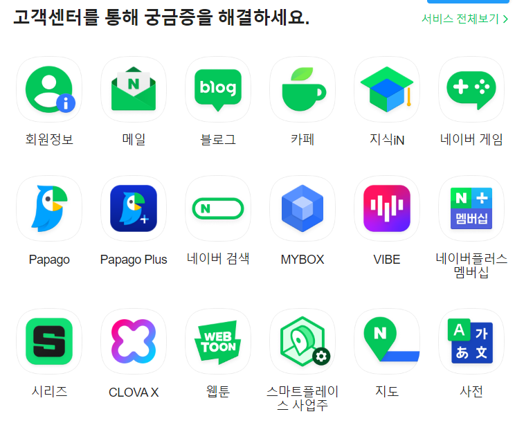네이버 고객센터 전화번호