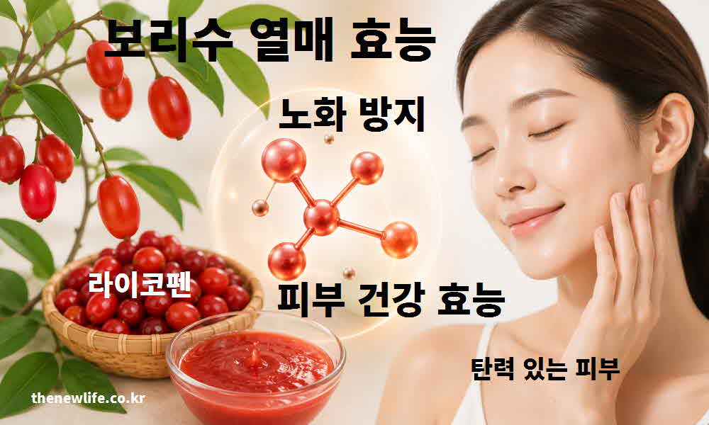 보리수 열매 효능 노화 방지 피부 건강