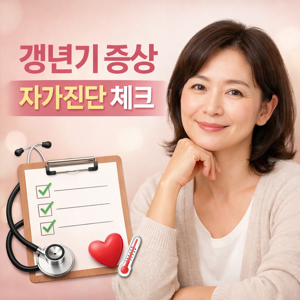 갱년기 증상, 나도 시작일까? 자가진단 체크리스트