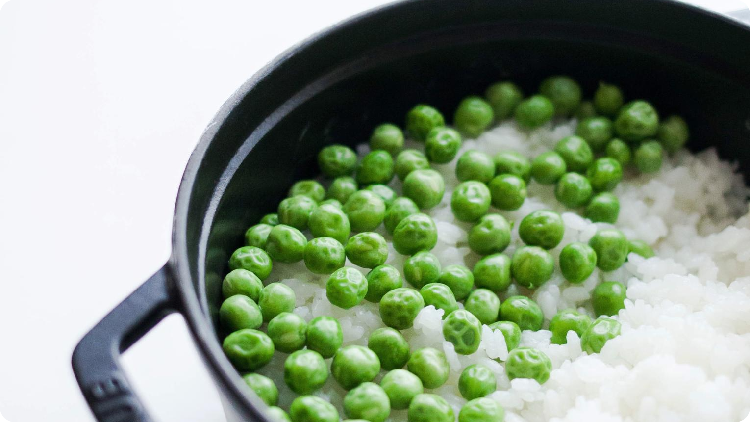 폭싹 속았수다 정식 - 완두콩밥