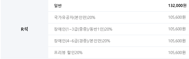 미스트롯 3 콘서트 가격