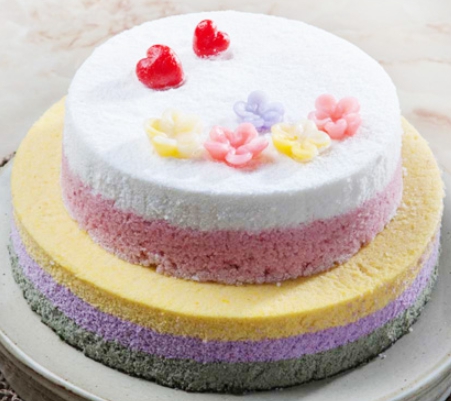 한국의 떡 종류 무지개떡