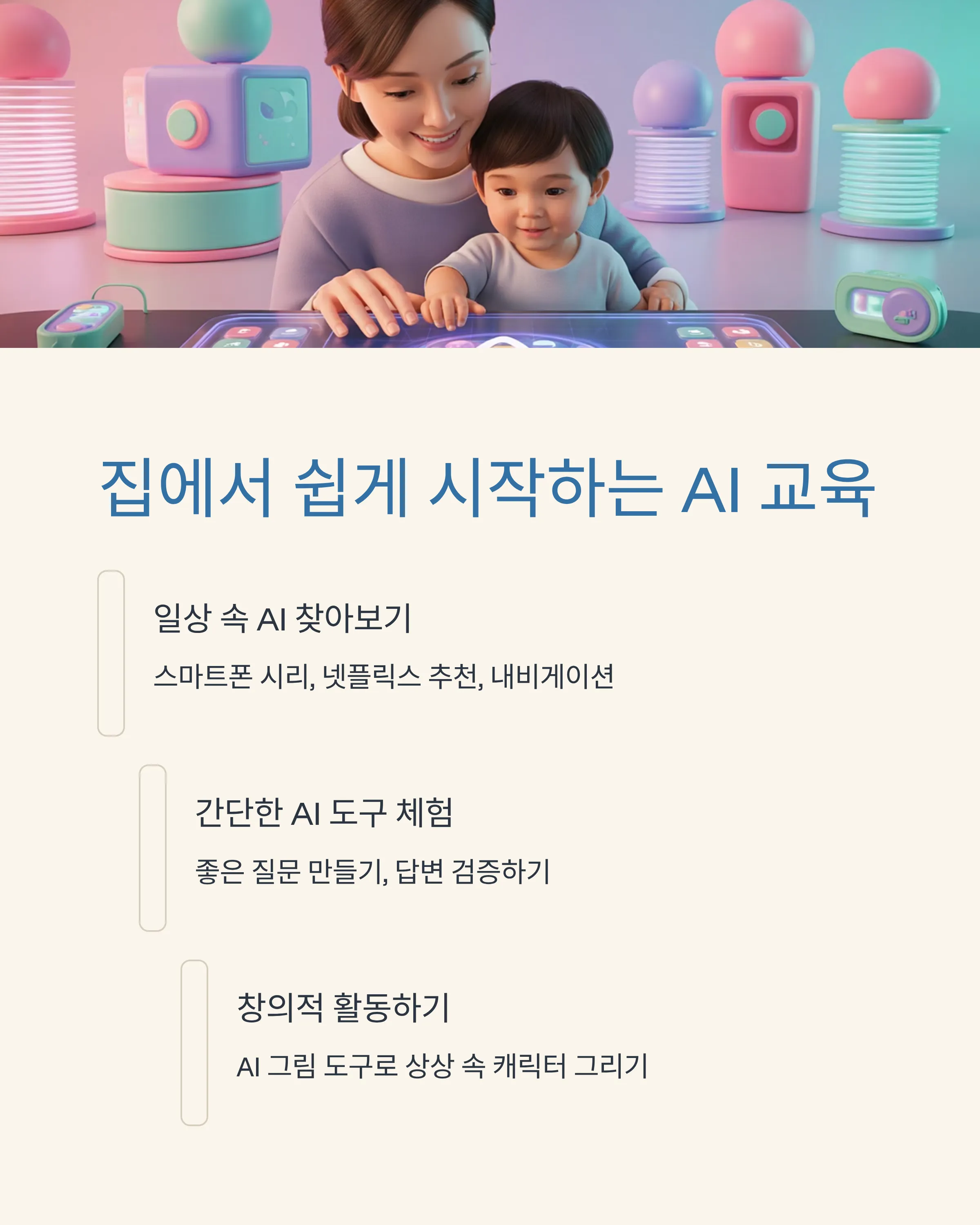 ์์ด๋ค๊ณผ ํจ๊ปํ๋ AI ๊ต์ก