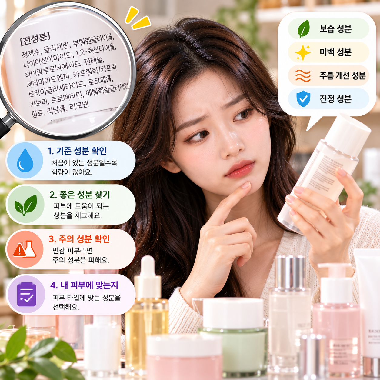 화장품 성분표 보는 법