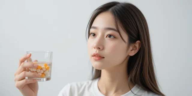 비타민 c 과다복용이 실제로 드문 이유를 직관적으로 보여주는 장면