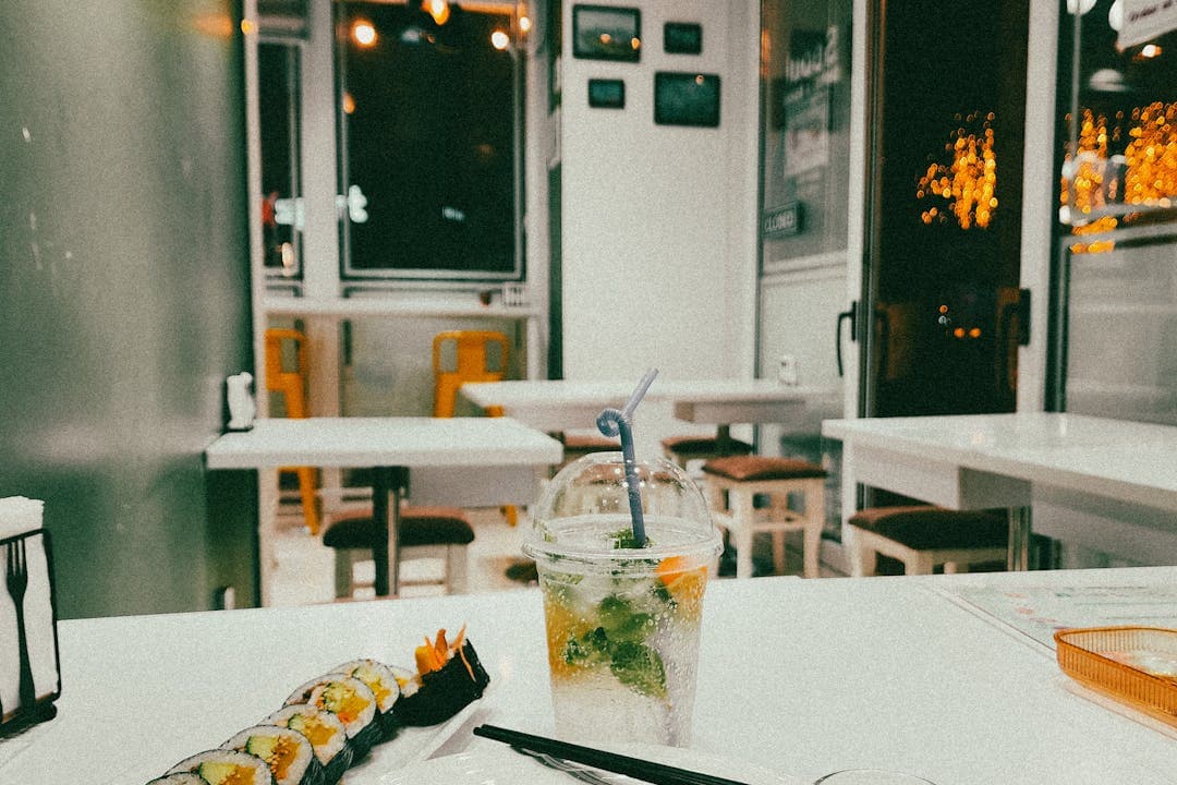 정책자금 대출을 받을 수 있는 소상공인의 음식점 모습