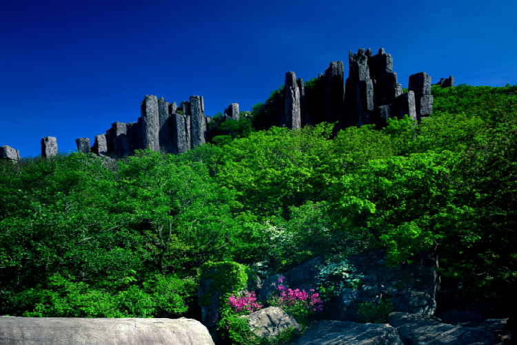 무등산 등산코스 지도