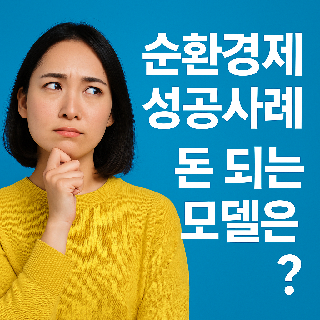 순환경제 성공사례, 돈 되는 모델은?