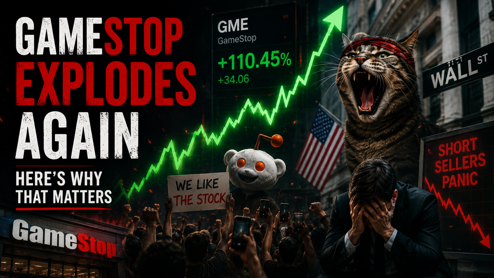 GameStop meme stock surge