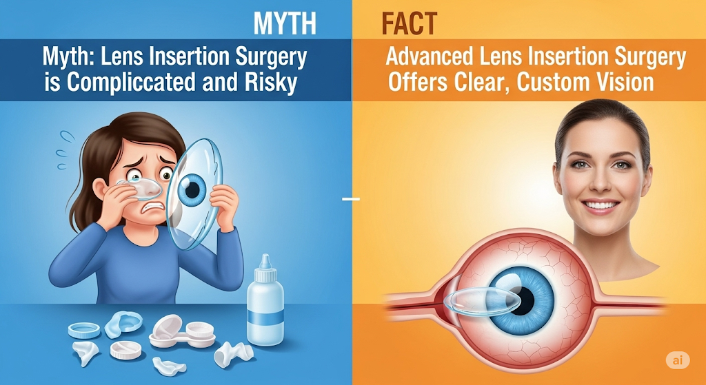 렌즈 삽입술 시력 교정
